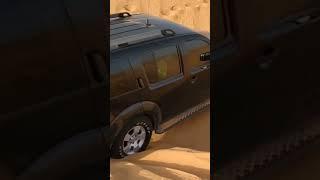 Car stuck in desert #dubai