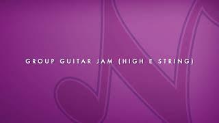 Group Guitar Jam High E String