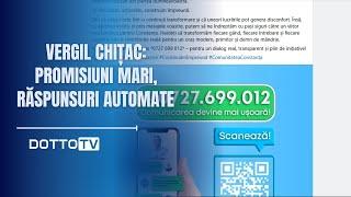 Vergil Chițac: Promisiuni mari, răspunsuri automate