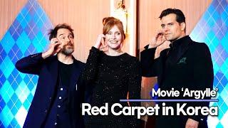 Henry Cavill&Bryce Dallas Howard&Sam Rockwell, ’Argylle’ Red carpet in Korea(January 18th, 2023)