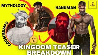  KINGDOM Teaser Breakdown :  STORY EXPLAINED | HIDDEN DETAILS | Review & Reaction