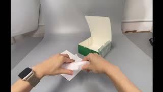 [마음상자] 원터치상자 사면접착형 조립박스 원터치박스 제작 _ 박스조립과정 box packaging