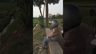 Cerita anak - jalan2 sore ke sawah dekat balitkabi