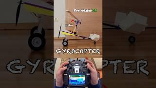 Gyrocopter PRE-ROTATOR | Test 