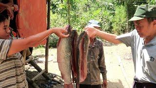 Single Mom : Grilled fish mixed with special spices