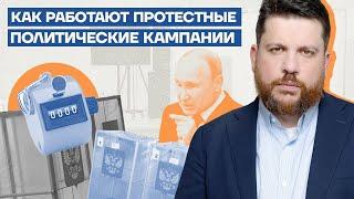 Как работают протестные политические кампании?