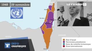 Israël-Palestine : comprendre le conflit par les cartes