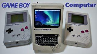 게임 보이 컴퓨터 만들기, 라즈베리 파이 CM4 내장 휴대용 컴퓨터 Game Boy computer with built-in Raspberry Pi CM4