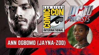 Krypton Interview Comic-Con '18: Ann Ogbomo | DCTV Podcasts