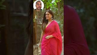 Gulabi sari Ayesha khan