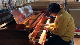 Beautiful Steinway Grand Found In Britten's Resting Place.