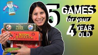 5 Great Games you can play with your 4 year old! | Children's Games