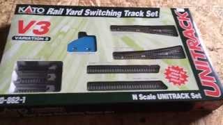 KATO V3 Rail Yard Switching Set UNBOXING