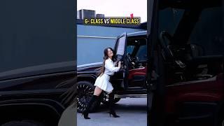 G class vs middle class !! Indian car  vs foreign cars Rk car vlog #shorts