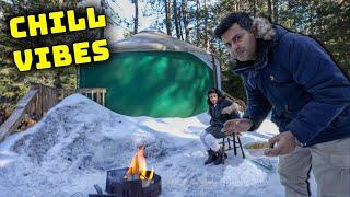 Chill Out with Us on Winter Camping in CANADA 