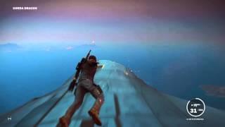 Just Cause 3 Cargo Plane Car Jump