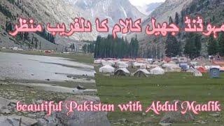 The most beautiful Mohdand lake kalam swat