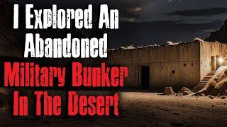 "I Explored An Abandoned Military Bunker In The Desert" Creepypasta Scary Story