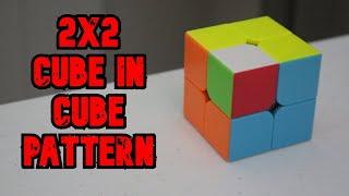 How to do the Cube in Cube pattern on the 2x2 | (Very easy)