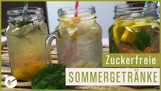 3 schnelle & erfrischende Sommergetränke I ZUCKERFREI