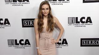 Madison Lintz 2018 "Last Chance for Animals" Benefit Gala Red Carpet