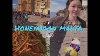 Honeymoon malta Ep.3  | 여행내내 축제즐기기 | 호텔 조식️ | Blue Grotto | Marsaxlokk 시장구경, 해산물 먹방