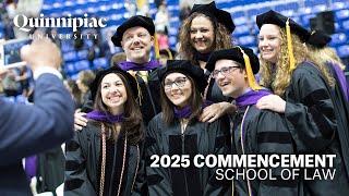 2025 Quinnipiac University School of Law Commencement