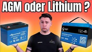 Lithium- oder Bleibatterie? Welcher Akkus fürs Boot/Wohnmobil?!