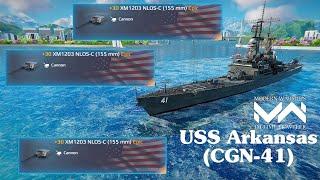 USS Arkansas - With XM1203 NLOS-C New Cannon  | Modern Warships