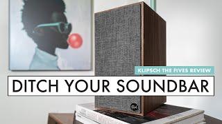 SOUNDBAR REPLACEMENT! KLIPSCH The FIVES Review. Stream Music & Netflix