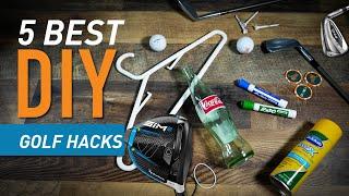 THE 5 BEST DIY GOLF HACKS I LEARNED ON YOUTUBE & INSTA