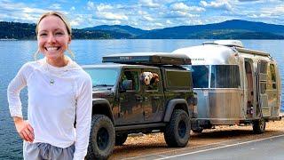 72 Hours Living in My Airstream | Coeur d'Alene Idaho