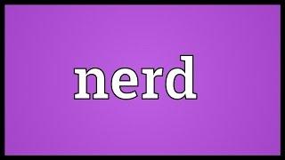 Nerd Meaning