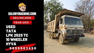 USED HYVA FOR SALE l USED TATA LPK 2523 TC, 10 WHEELER HYVA FOR SALE l SALEMYMACHINE