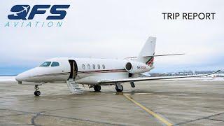 NetJets - Citation Latitude - Charlottetown (YYG) to Westhampton (FOK) | TRIP REPORT