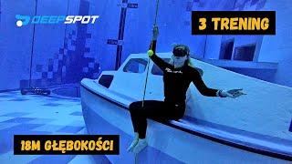 Patrycja na 3 treningu zdobyła łódkę zatopioną na 20 metrach | Deepspot Treningowo | Freediving