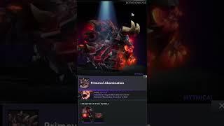 Primeval Abomination  Primal Beast   SUMMER 2023 COLLECTOR'S CACHE 3  #dota2 #dota2highlights