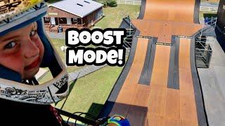 FULL SEND! Jumping the MINI MEGA RAMP! -Woodward East Pennsylvania!!-