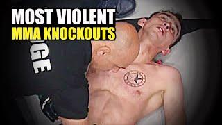 Most Violent MMA Knockouts I Brutal Head Kick ! ! !