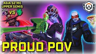 [Proud POV] One of the MOST INSANE Widow Performances!!! | Poker Face vs Team Falcons | OWCS