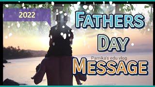 Father's day Wishes, Quotes and Messages || Happy Father's day || Fathers day messages in English