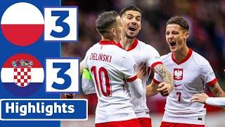 POLAND VS CROATIA ( 3 3 ) | HIGHLIGHTS | UEFA NATIONS LEAGUE