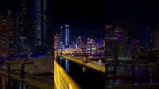 Dubai Marina Night View  #shorts #dubai #dubaimarina #viralshorts