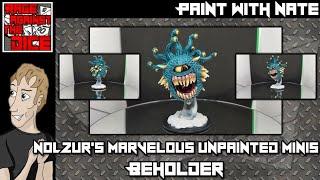 Paint with Nate: A Beholder (Nolzur's Marvelous Unpainted Minis: Beholder) Part 5