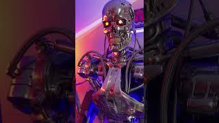 T-800 Endoskeleton Life Size & T-1000 Bust Terminator Collectibles #arnold #terminator #collection