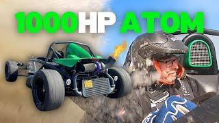 CRASHING the 1000HP ARIEL ATOM!