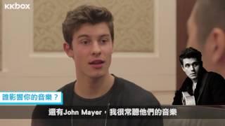 Shawn Mendes    interview with KKBOXHK in Japan