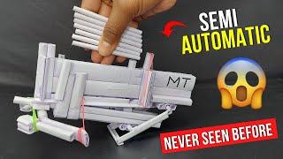 Semi Automatic Paper Crossbow | Powerful Crossbow That Shoots Paper Bullets | You Never Seen Before