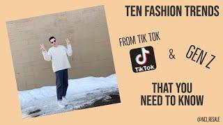 Ten Tik Tok Gen Z Fashion Trends You Need to Know! Pick these up for Poshmark & eBAY! @nci_resale