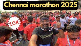 Freshworks Chennai marathon | 10K run in a scenic new route | #newyearresolution